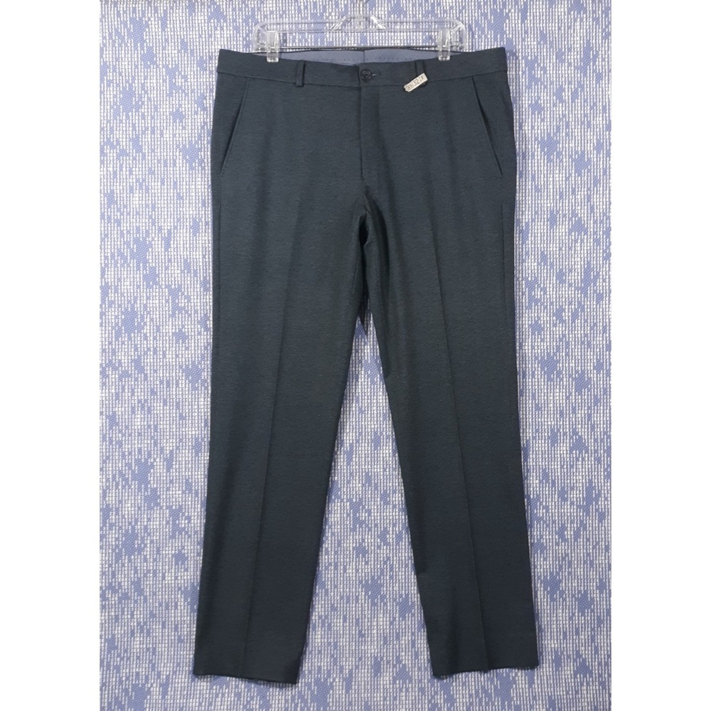 Ballin Comfort-EZE Dress Pants Mens Size 38 x 31 Blue Stretch Made In Canada